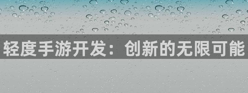 星空娱乐老版本：轻度手游开发：创新的无限可能