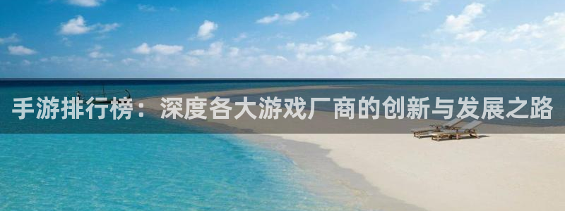 娱乐星空：手游排行榜：深度各大游戏厂商的创新与发展之路