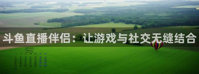 919体育直播在线观看：斗鱼直播伴侣：让游戏与社交无缝结合