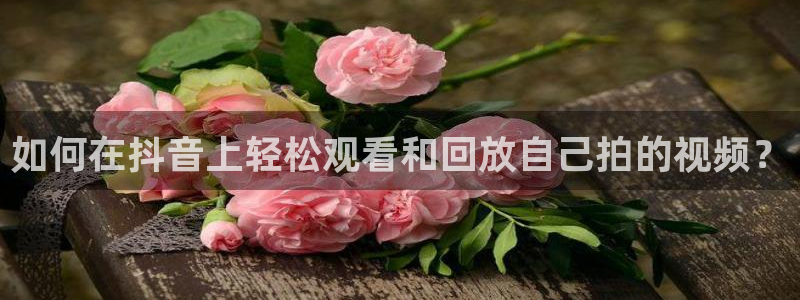 919体育：如何在抖音上轻松观看和回放自己拍的视频？